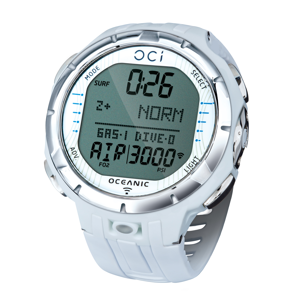 Oceanic OCI Dive Computer 04.8792.07(BK/BK); 04.8792.24(WHT); 04.8792