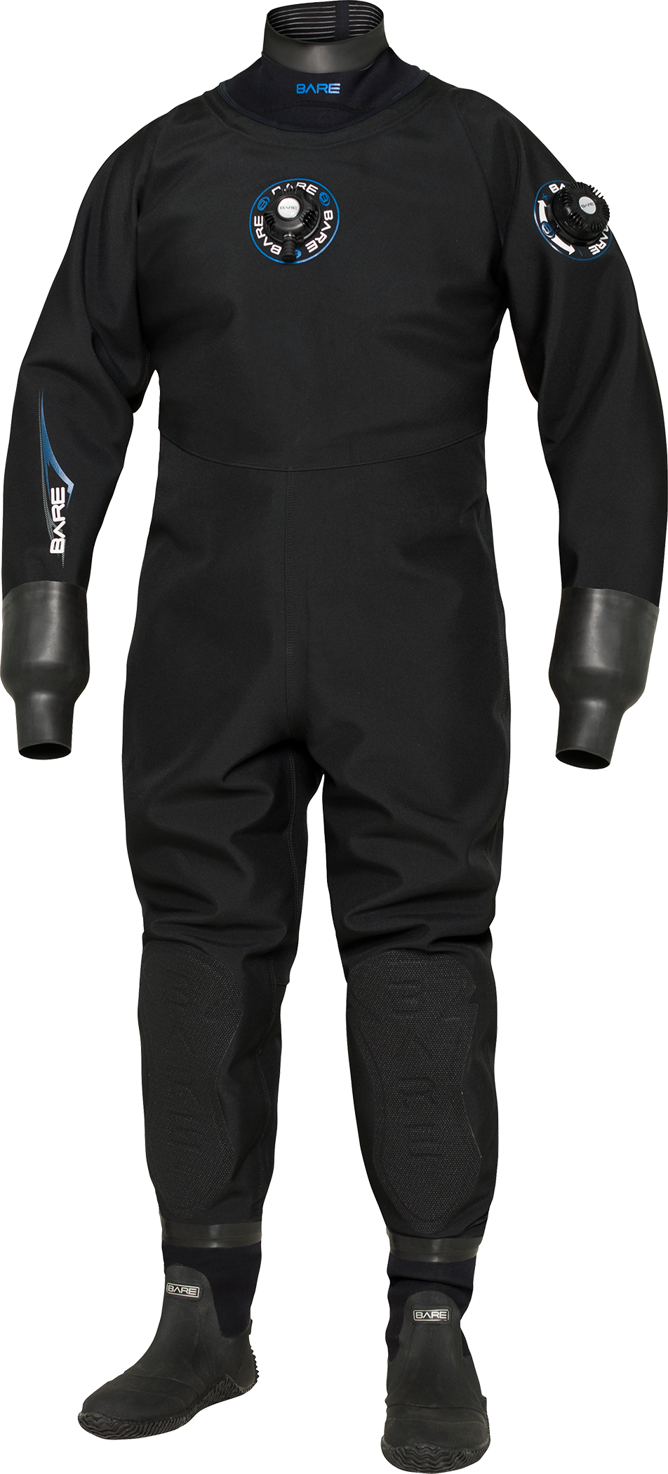 Bare Trilam Pro Dry Drysuit Mens 011132BLK OR 011132RED Dive Supplies